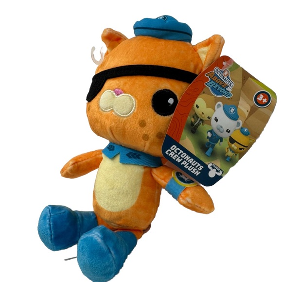 Octonauts Above & Beyond- Kwazil Soft Plush Toy 8” NEW! - Picture 2 of 4